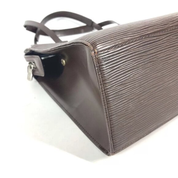 LOUIS VUITTON M5249D Epi Croisette PM bag shawl Hand Bag Epi Leather Brown - Picture 8 of 10